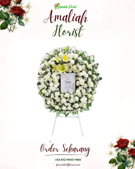 Krans Bunga Duka Mulyosari