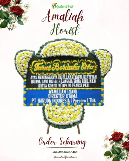 Papan Bunga Duka Mulyosari